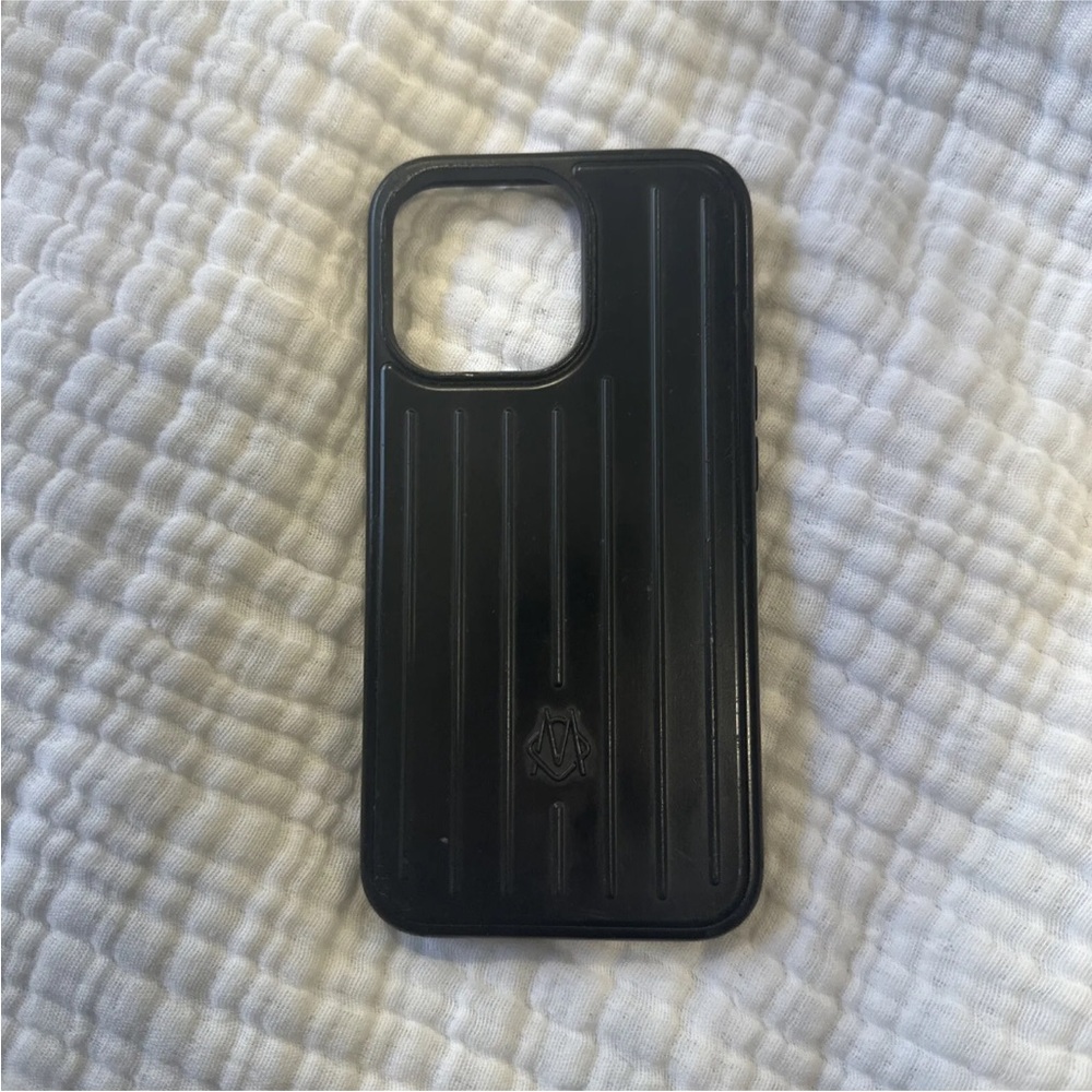 Rimowa Matte Black iPhone 13 Pro Case *Used*